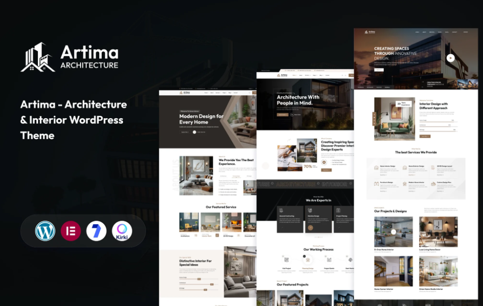 Creative Interior Design Website