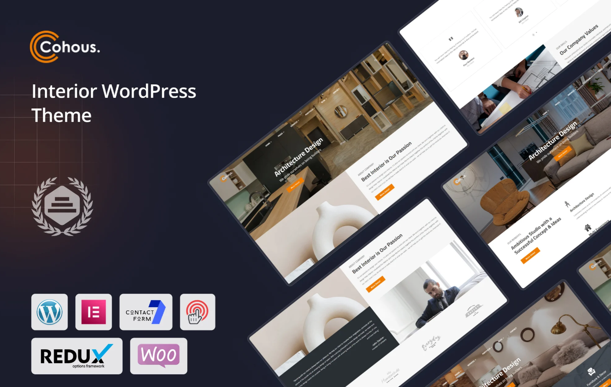 Creative Interior Design Website